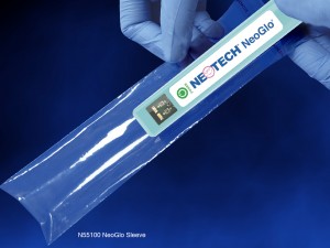 NeoGlo placed into Sleeve