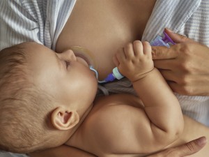 Use the Neotech Bridge for painful latch, supplementation, tongue tie, and more.